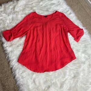 Torrid Pink Blouse Sz 2